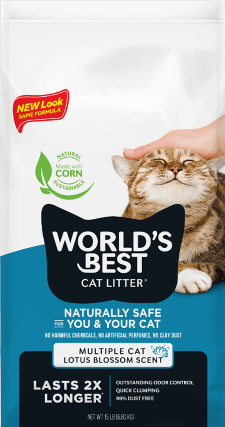 World's Best Cat Litter Lotus Scented Formula