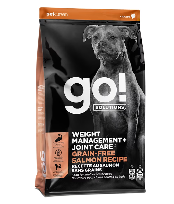 Go! Solutions Weight Management and Joint Care Grain Free Salmon Recipe for Dogs