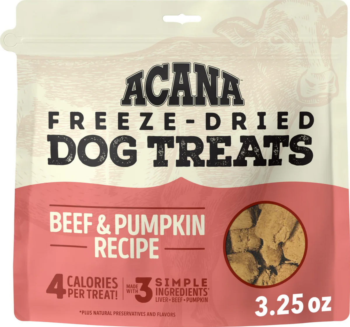 ACANA Freeze-Dried Beef & Pumpkin Dog Treats