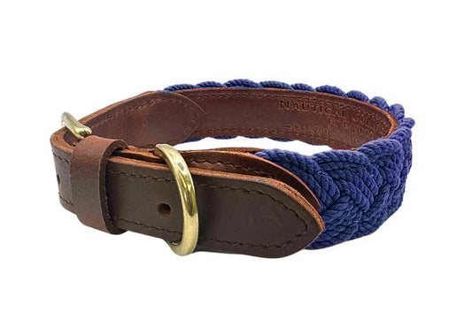 Baydog Navy Blue Seaside Collar