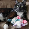 HuggleHounds HuggleKats Cat Toy Dust Bunnies
