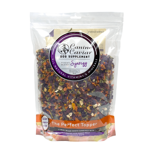 Canine Caviar Synergy Dehydrated Vegetable Mix for Dogs