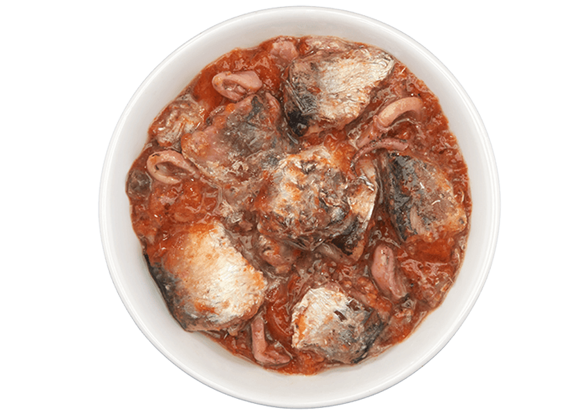 Tiki Cat Grill Mackerel & Sardines Recipe in Calamari Consommé Canned Cat Food