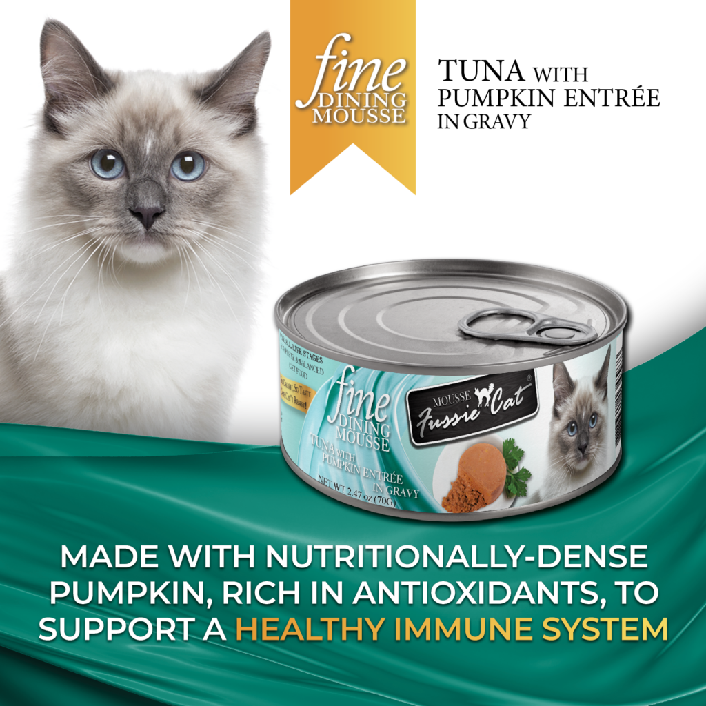 Fussie Cat Tuna With Pumpkin Entree For Cats