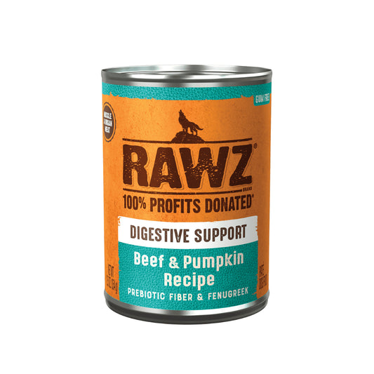 RAWZ Digestive Beef & Pumpkin Canned Dog Food