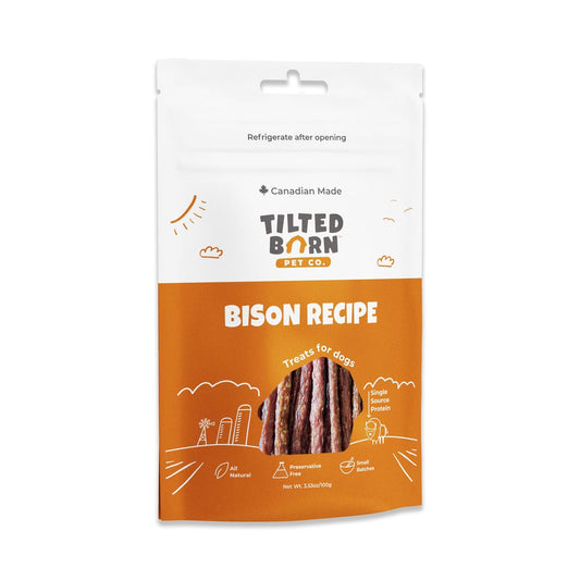 Tilted Barn Bison Dog Treats