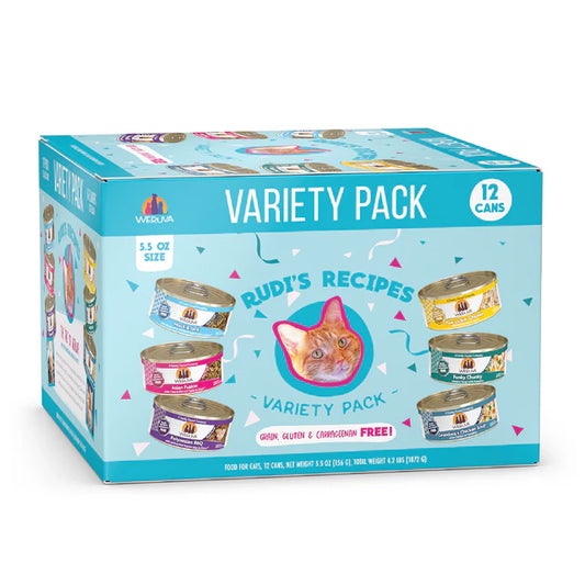 Weruva Cat Classic Rudi's Recipes Variety Pack
