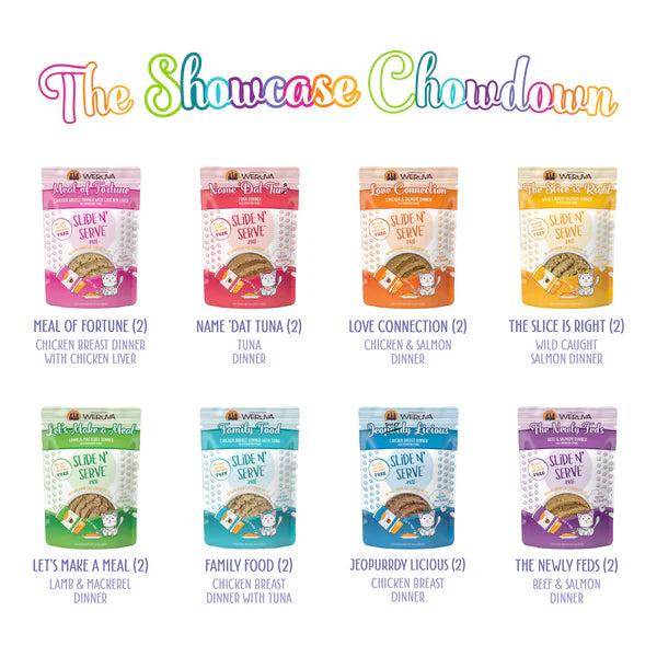 Weruva PATE Pouch Variety Pack The Showcase Chowdown