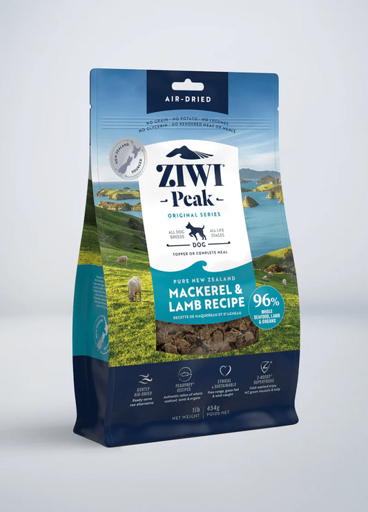 Ziwi Peak Air-Dried Mackerel & Lamb For Dogs