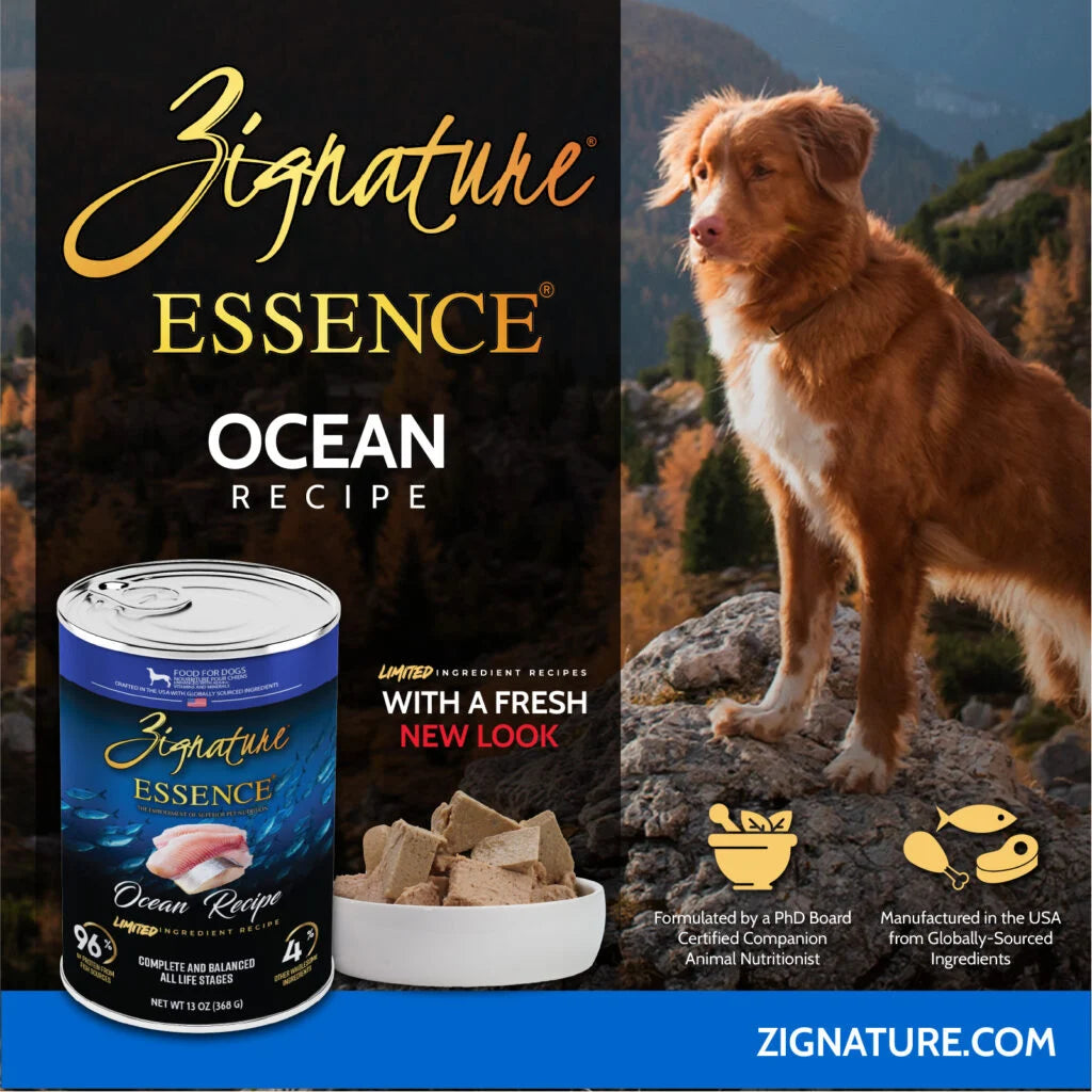 Zignature Essence Limited Ingredient Ocean Recipe Canned Dog Food
