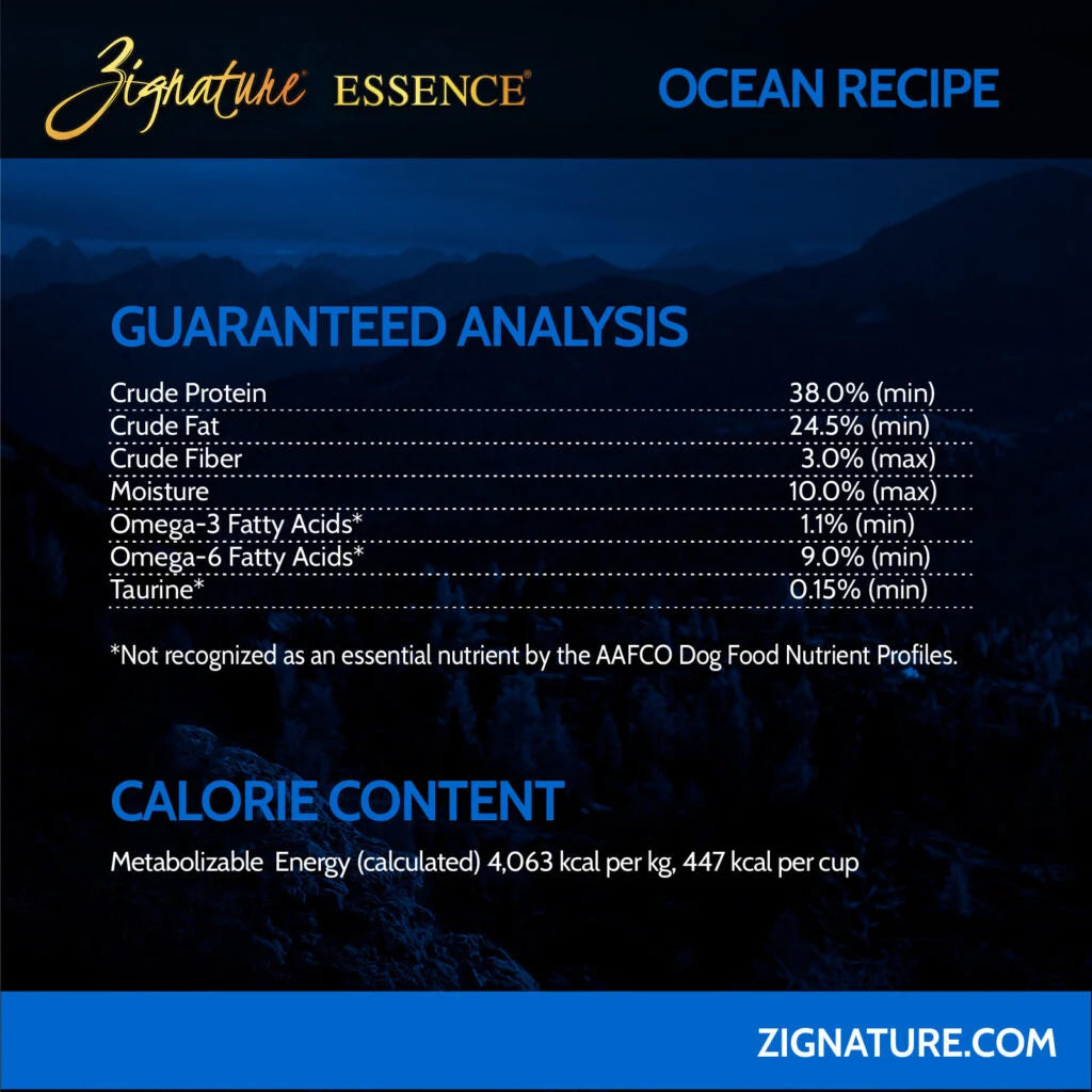 Zignature Essence Limited Ingredient Ocean Recipe Dry Dog Food