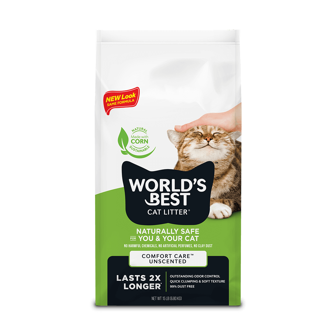 World's Best Cat Litter Comfort Care Unscented Formula