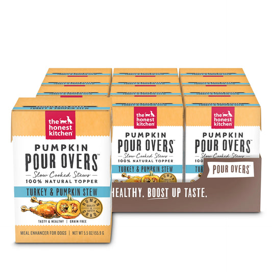 The Honest Kitchen Pumpkin Pour Overs Turkey & Pumpkin Stew Dog Food