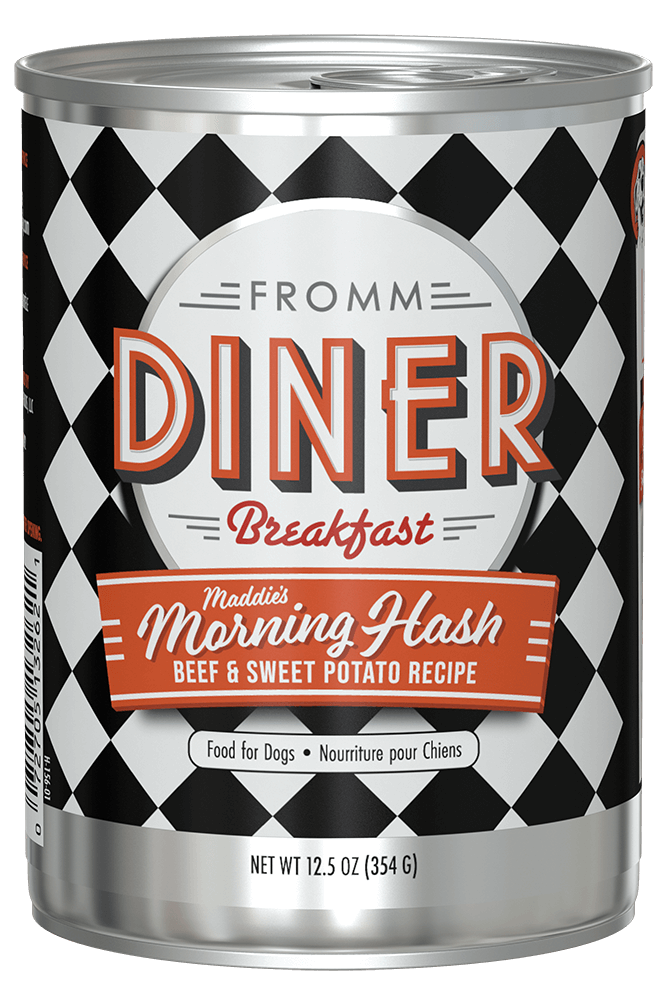 Fromm Diner Breakfast Maddie's Morning Hash Beef & Sweet Potato Recipe Dog Food