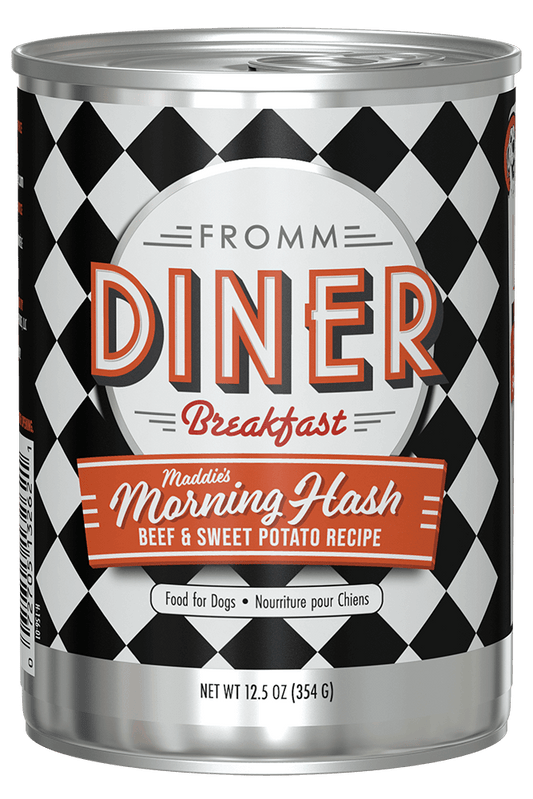 Fromm Diner Breakfast Maddie's Morning Hash Beef & Sweet Potato Recipe Dog Food