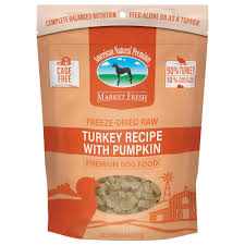 American Natural Premium Market Fresh Freeze-Dried Turkey with Pumpkin Dog Treats