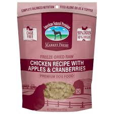 American Natural Premium Market Fresh Freeze-Dried Chicken with Apples and Cranberries Dog Treats
