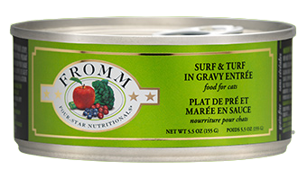 Fromm Four-Star Surf & Turf in Gravy Entree Wet Food for Cats