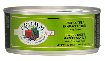 Fromm Four-Star Surf & Turf in Gravy Entree Canned Cat Food