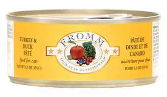 Fromm Four-Star Turkey & Duck Pâté Wet Food for Cats