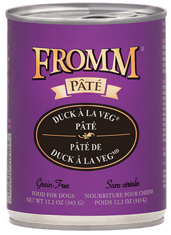 Fromm Grain Free Duck A La Veg Canned Wet Food for Dogs