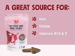 West Paw Beef Lung Air Dried Dog Treats