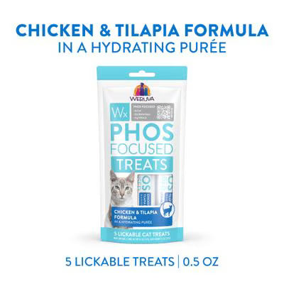 Weruva Wx Phos Focused Chicken & Tilapia Formula Lickable Treats