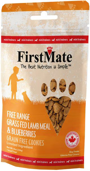 FirstMate Lamb with Blueberry Mini Treats for Dogs