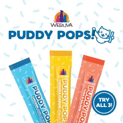 Weruva Cat Puddy Pops Lickable Treats Chicken