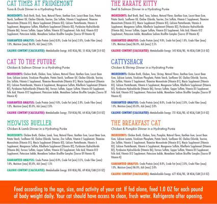 Weruva Cats in the Kitchen Grain Free Slide N' Serve The Brat Pack