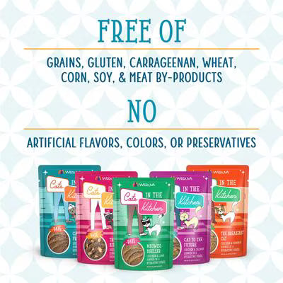 Weruva Cats in the Kitchen Grain Free Slide N' Serve Meowiss Bueller