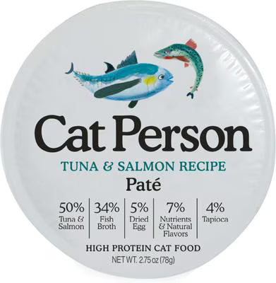 Weruva Cat Person Grain Free Tuna & Salmon Recipe Pate