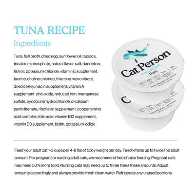 Weruva Cat Person Grain Free Tuna Recipe Pate