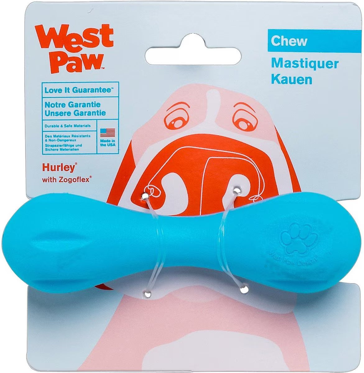 West Paw Hurley Large 8.25 Inch for Dogs