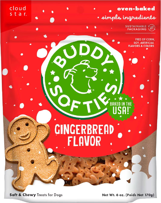Buddy Biscuits Holiday Gingerbread