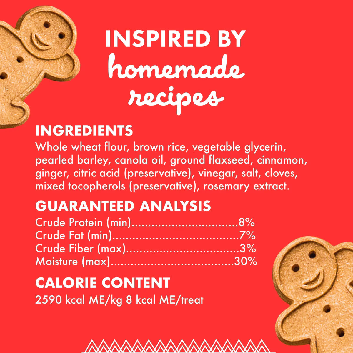 Buddy Biscuits Chewy Treats Gingerbread