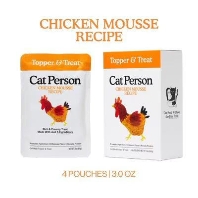 Weruva Cat Person Grain Free Mousse Chicken Recipe