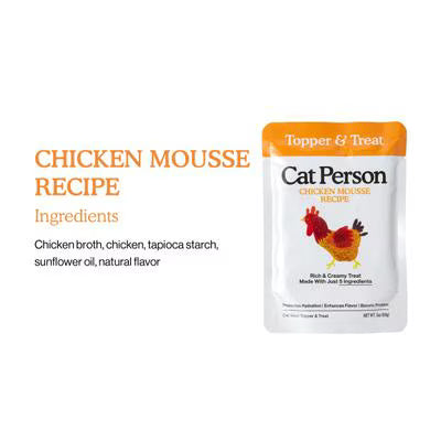 Weruva Cat Person Grain Free Mousse Chicken Recipe