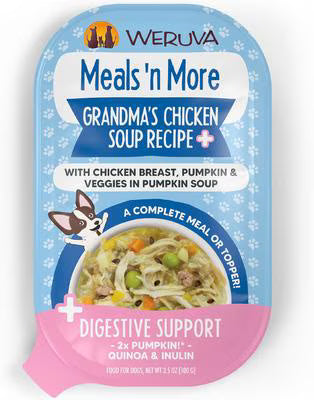 Weruva Meals 'n More Grandma's Chicken Soup Recipe Plus For Dogs