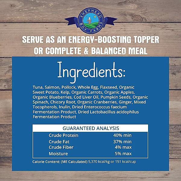 Shepherd Boy Farms Freeze-Dried Fish Medley Diet for Dogs