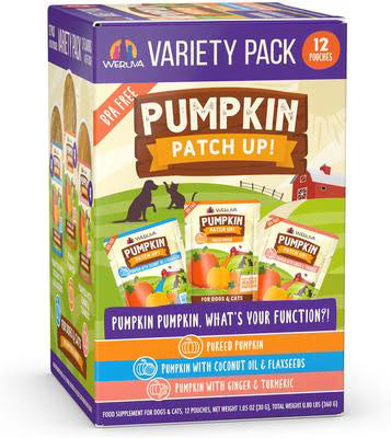 Weruva Pumpkin Patch Up Pumpkin Pumpkin, What's Your Function? Variety Pack For Dogs and Cats