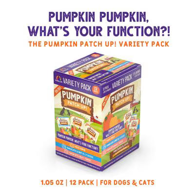 Weruva Pumpkin Patch Up Pumpkin Pumpkin, What's Your Function? Variety Pack For Dogs and Cats