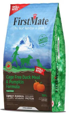 FirstMate Limited Ingredient Duck And Pumpkin Small Bites for Dogs