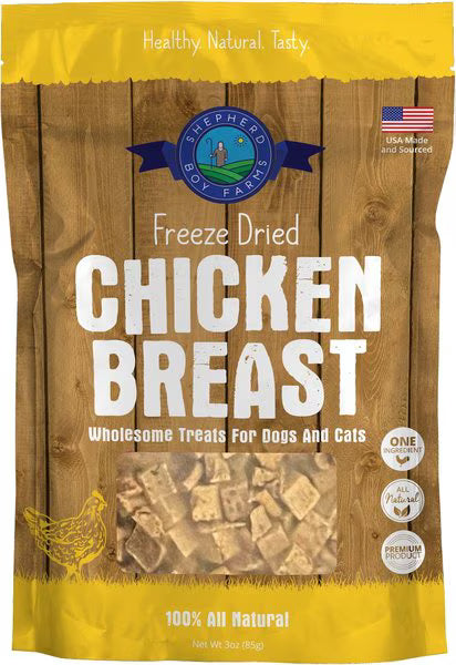 Shepherd Boy Farms Freeze-Dried Chicken Breast for Dogs