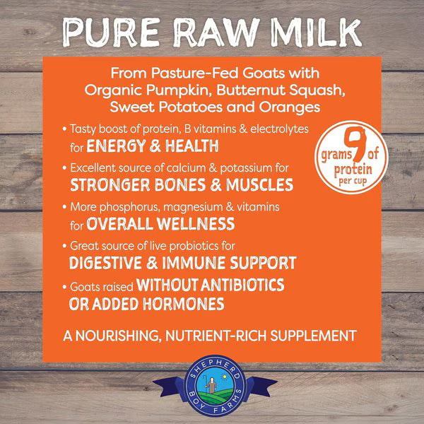 Shepherd Boy Farms Freeze-Dried Raw Goat Milk Golden Blend for Dogs & Cats