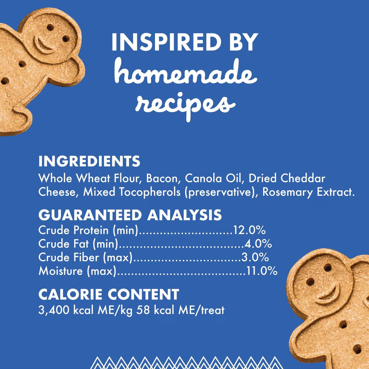 Buddy Biscuits Crunchy Treats with Bacon & Cheese