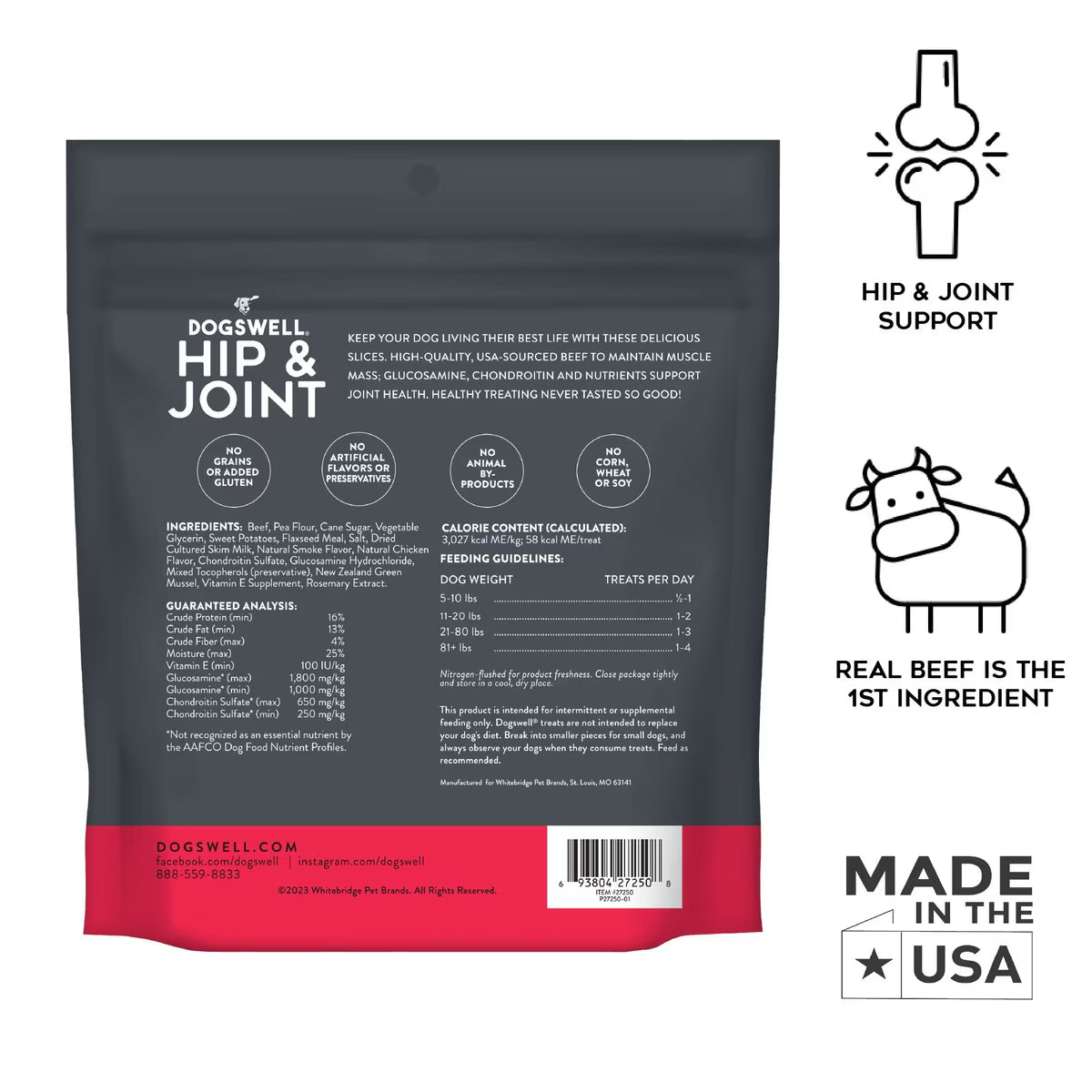 Dogswell Hip & Joint Slices Beef