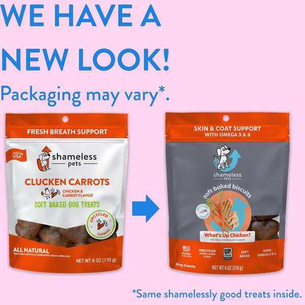 Shameless Pets What's Up Chicken Soft-Baked Biscuit for Dogs