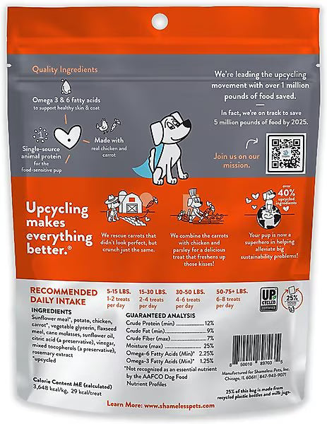 Shameless Pets What's Up Chicken Soft-Baked Biscuit for Dogs