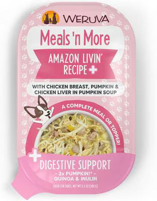 Weruva Meals 'n More Amazon Livin' Recipe Plus For Dogs